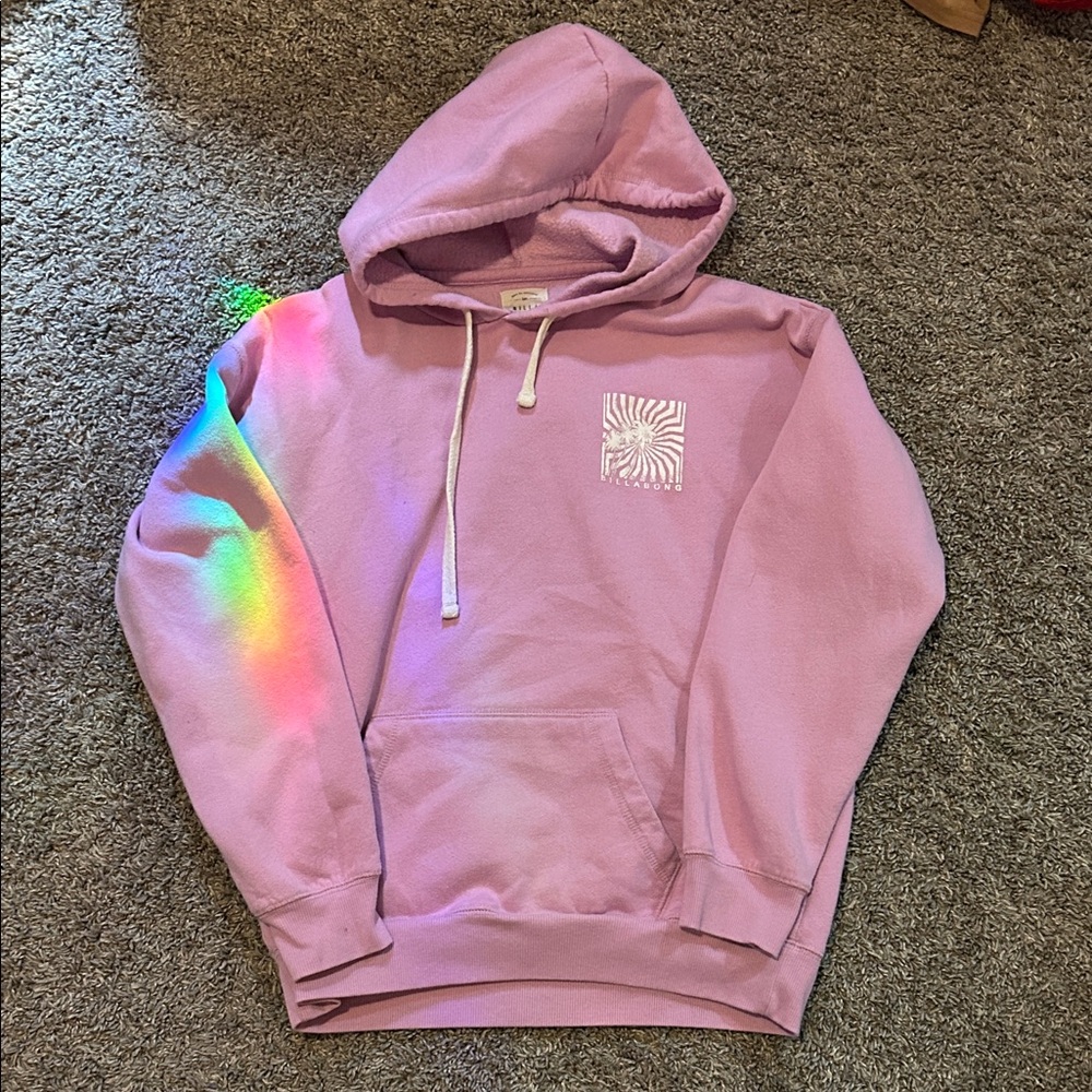Purplish pink billabong hoodie
